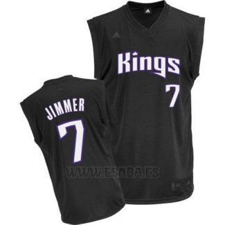 Camiseta Apodo Sacramento Kings Jimmer #7 Negro