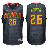 Camiseta Atlanta Hawks Kyle Korver #26 Negro