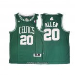 Camiseta Boston Celtics Jarrett Allen #20 Icon Verde