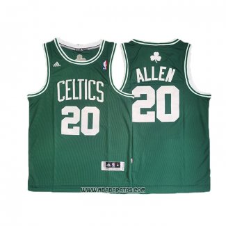 Camiseta Boston Celtics Jarrett Allen #20 Icon Verde