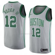 Camiseta Boston Celtics Terry Rozier Iii #12 Ciudad 2018 Gris