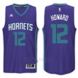 Camiseta Charlotte Hornets Dwight Howard #12 Road 2017-18 Violeta