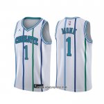 Camiseta Charlotte Hornets Malik Monk #1 Classic Blanco