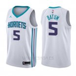 Camiseta Charlotte Hornets Nicolas Batum #5 Association 2017-18 Blanco