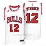 Camiseta Chicago Bulls Kirk Hinrich #12 Blanco