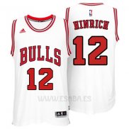 Camiseta Chicago Bulls Kirk Hinrich #12 Blanco