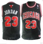 Camiseta Chicago Bulls Michael Jordan #23 Retro Negro