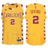Camiseta Cleveland Cavaliers Kyrie Irving #2 Retro Amarillo
