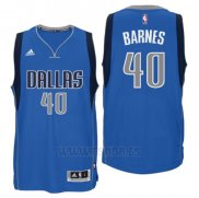 Camiseta Dallas Mavericks Harrison Barnes #40 Azul