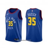 Camiseta Denver Nuggets P.j. Dozier #35 Statement Azul