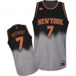 Camiseta Desvanecida Moda Carmelo Anthony #7 Gris