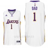Camiseta Dia del Padre Los Angeles Lakers DAD #1 Blanco