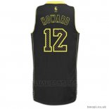 Camiseta Electricidad Moda Houston Rockets Dwight Howard #12 Negro