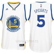 Camiseta Golden State Warriors Marreese Speights #5 Blanco