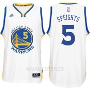 Camiseta Golden State Warriors Marreese Speights #5 Blanco
