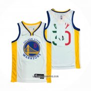 Camiseta Golden State Warriors Stephen Curry #30 2022 Slam Dunk Special Mexico Edition Blanco