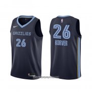 Camiseta Memphis Grizzlies Kyle Korver #26 Icon Azul