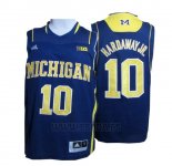 Camiseta NCAA Michigan State Spartans Hardaway Jr. #10 Azul