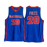 Camiseta NCAA Washington State Dematha Markelle Fultz #20 Azul