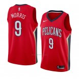 Camiseta New Orleans Pelicans Darius Morris #9 Statement 2018 Rojo