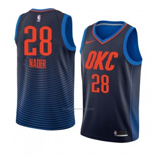 Camiseta Oklahoma City Thunder Abdel Nader #28 Statement 2017-18 Azul