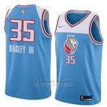 Camiseta Sacramento Kings Bagley III Ciudad 2017-18 Azul