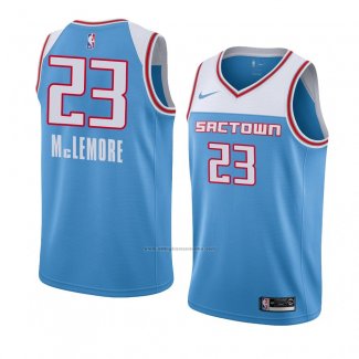 Camiseta Sacramento Kings Ben Mclemore #23 Ciudad 2018-19 Azul