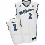 Camiseta Washington Wizards John Wall #2 Retro Blanco