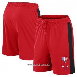 Pantalone Chicago Bulls 75th Anniversary Rojo