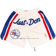 Pantalone Philadelphia 76ers Just Don Blanco