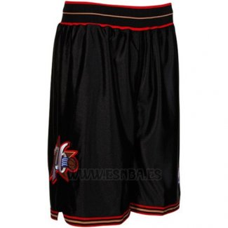 Pantalone Philadelphia 76ers Retro Negro