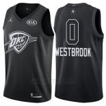 Camiseta All Star 2018 Oklahoma City Thunder Russell Westbrook #0 Negro