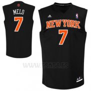 Camiseta Apodo New York Knicks Melo #7 Negro