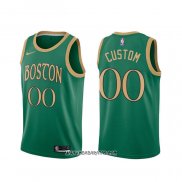 Camiseta Boston Celtics Personalizada Ciudad 2019-20 Verde