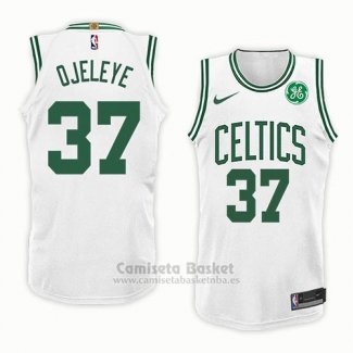 Camiseta Boston Celtics Semi Ojeleye #37 Association 2018 Blanco