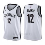 Camiseta Brooklyn Nets Joe Harris #12 Association 2017-18 Blanco