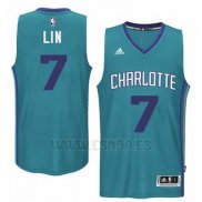 Camiseta Charlotte Hornets Jeremy Lin #7 Verde