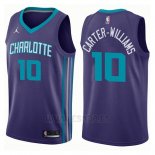 Camiseta Charlotte Hornets Michael Carter-Williams #10 Statement 2017-18 Violeta