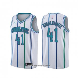 Camiseta Charlotte Hornets Willy Hernangomez #41 Classic Blanco