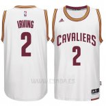 Camiseta Cleveland Cavaliers Kyrie Irving #2 Blanco