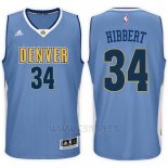 Camiseta Denver Nuggets Roy Hibbert #34 Azul