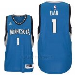 Camiseta Dia del Padre Minnesota Timberwolves DAD #1 Azul