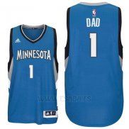Camiseta Dia del Padre Minnesota Timberwolves DAD #1 Azul