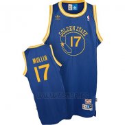 Camiseta Golden State Warriors Chris Mullin #17 Retro Azul