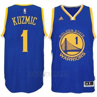 Camiseta Golden State Warriors Ognjen Kuzmic #1 Azul