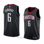 Camiseta Houston Rockets Vincent Edwards Statement #6 2017-18 Negro