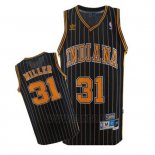 Camiseta Indiana Pacers Reggie Miller #31 Retro Negro