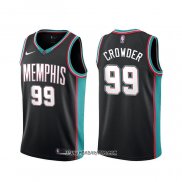 Camiseta Memphis Grizzlies Jae Crowder #99 Classic Negro