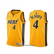 Camiseta Miami Heat KZ Okpala #4 Earned 2020-21 Oro