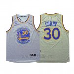 Camiseta Moda Estatica Golden State Warriors Stephen Curry #30 Gris